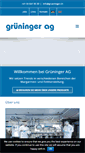 Mobile Screenshot of grueninger.ch