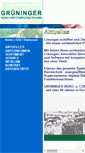 Mobile Screenshot of grueninger.com